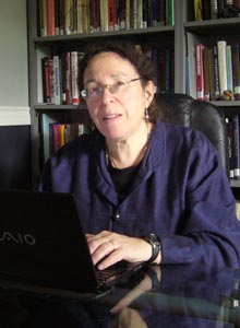 Laura writing
